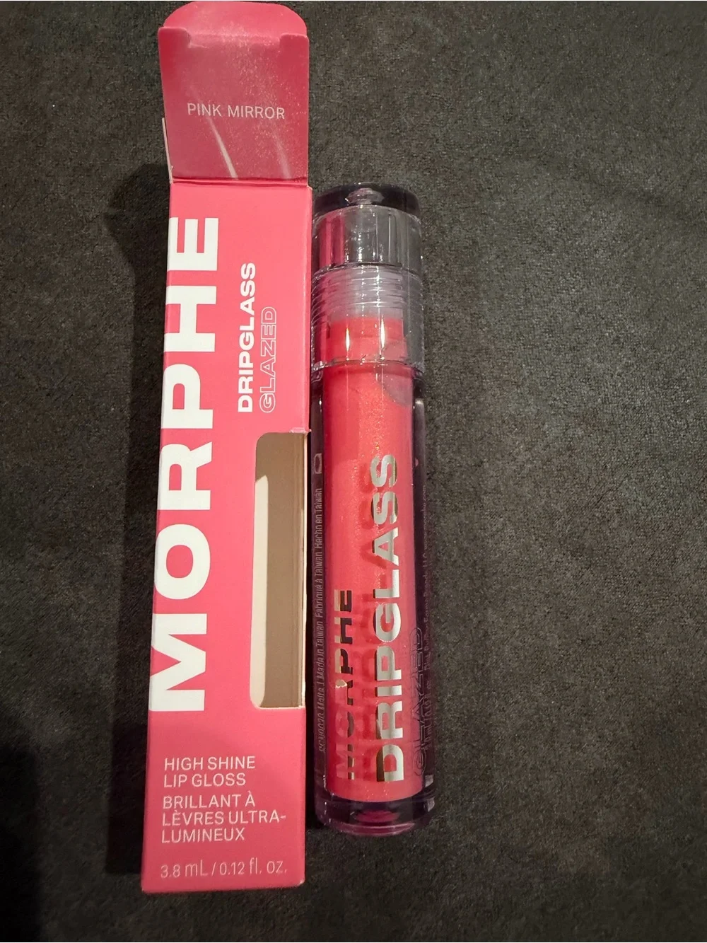 Morphe Dripgloss High Shine Lip Gloss — Shimmery Rose Pink